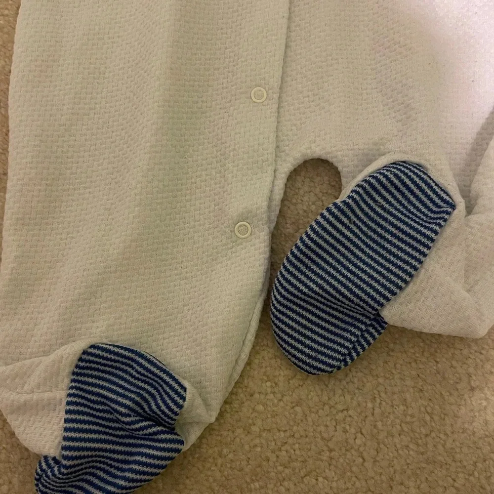 Vintage Gerber sailor baby onsie-large EUC